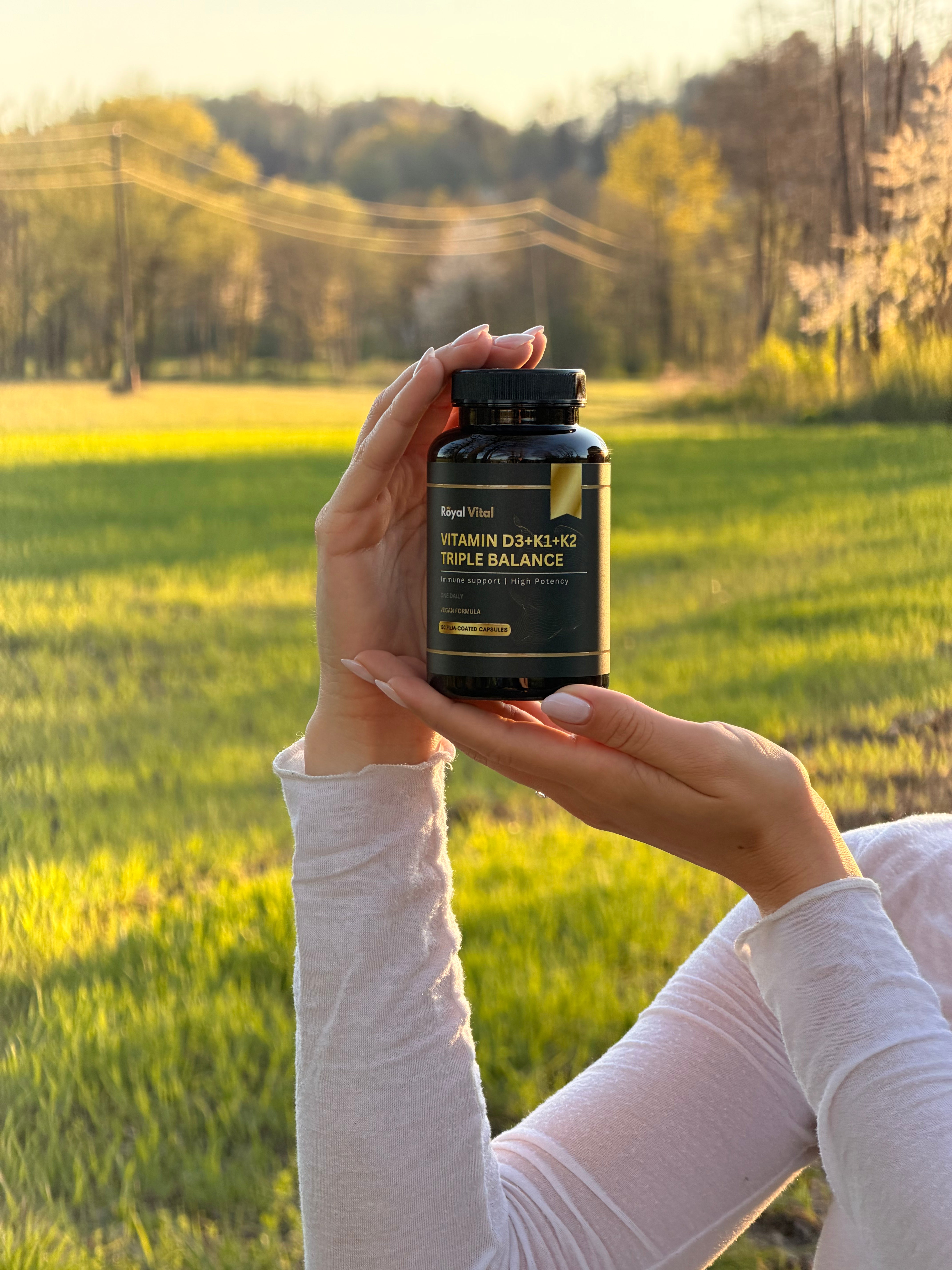 Vitamin D3+K1+K2 Triple Balance - 120 Kapsul