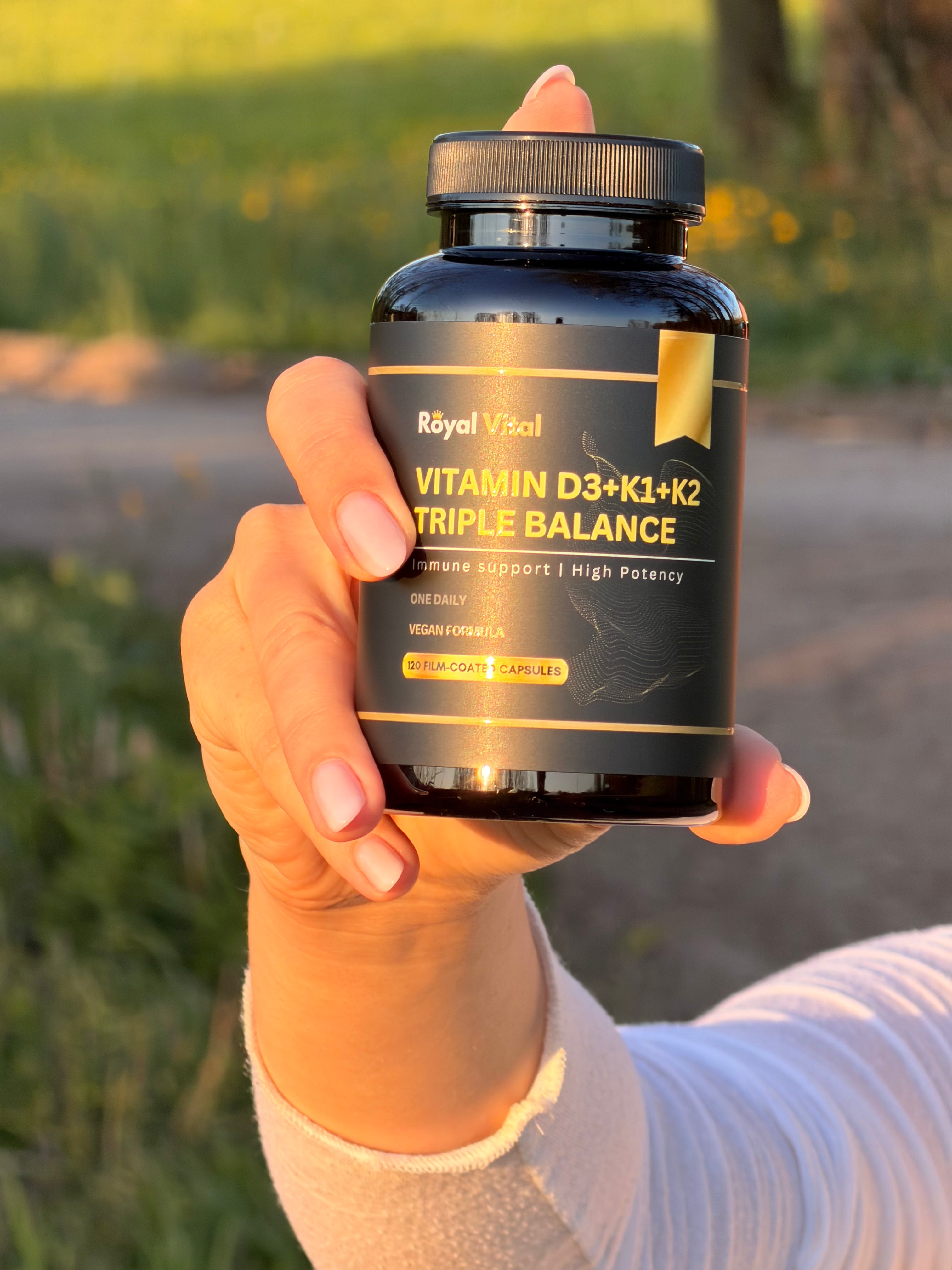 Vitamin D3+K1+K2 Triple Balance - 120 Kapsul