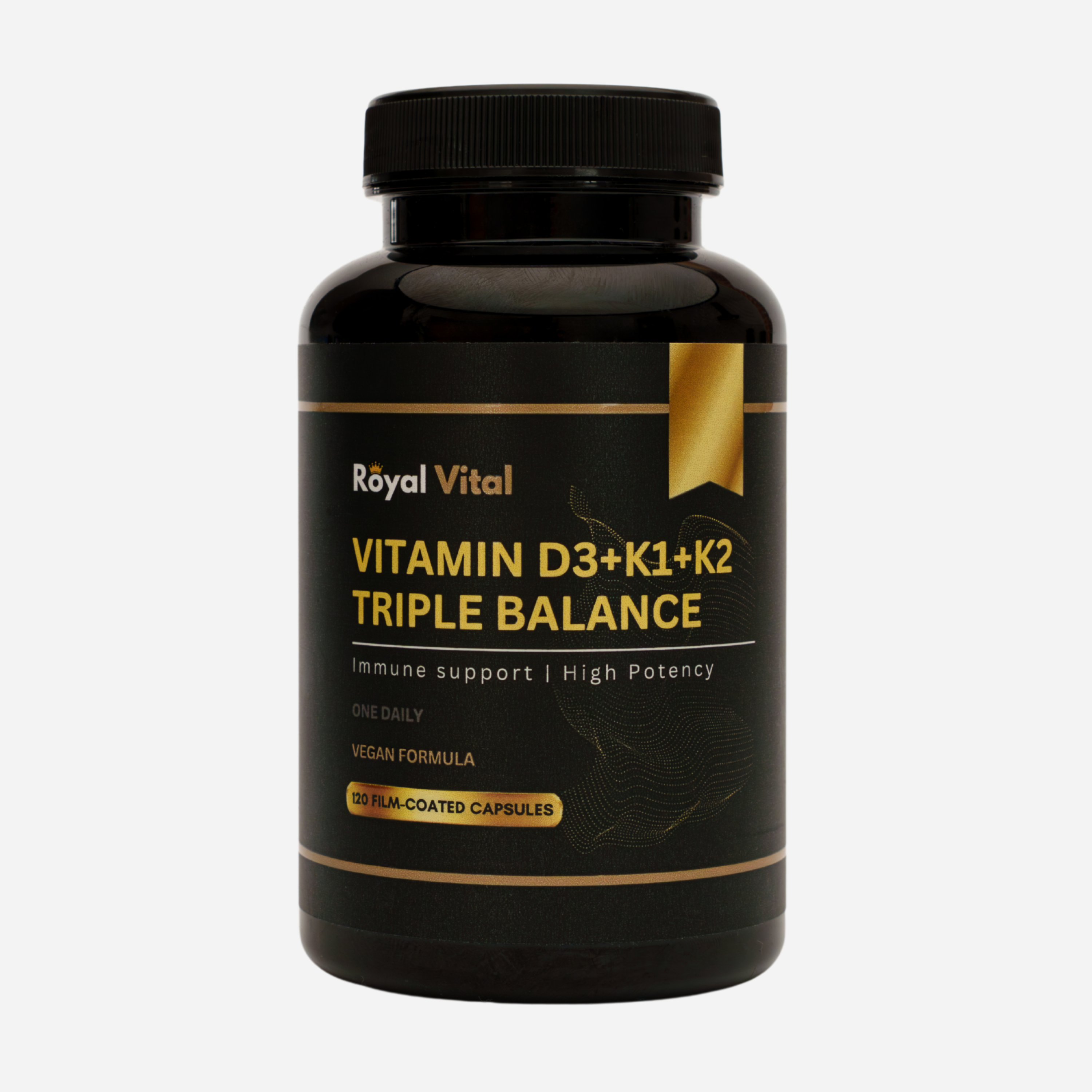 Vitamin D3+K1+K2 Triple Balance - 120 Kapsul